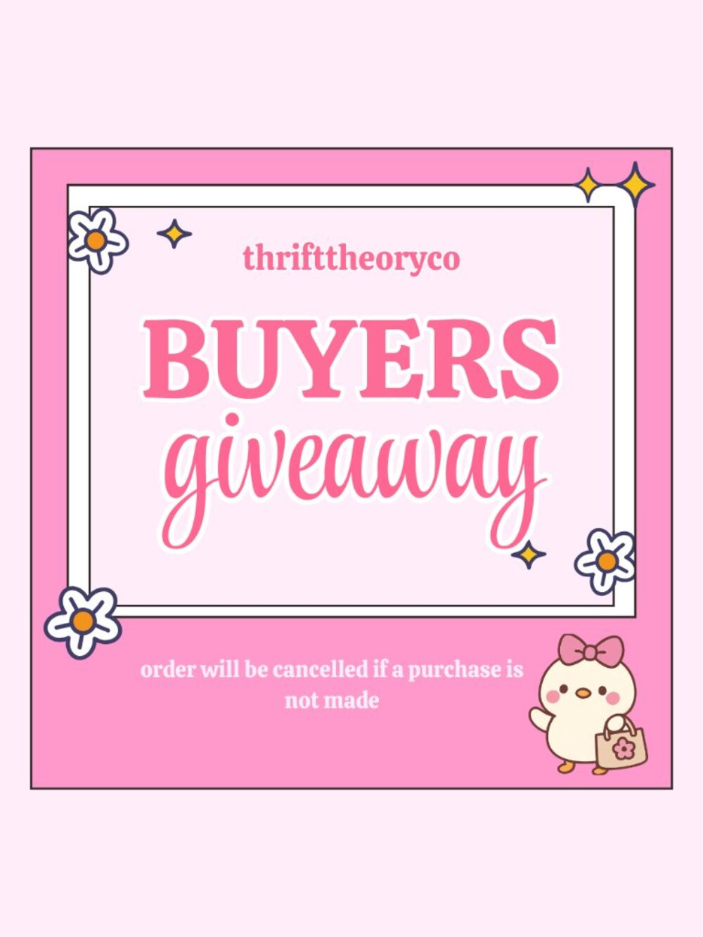 Buyers Giveaway